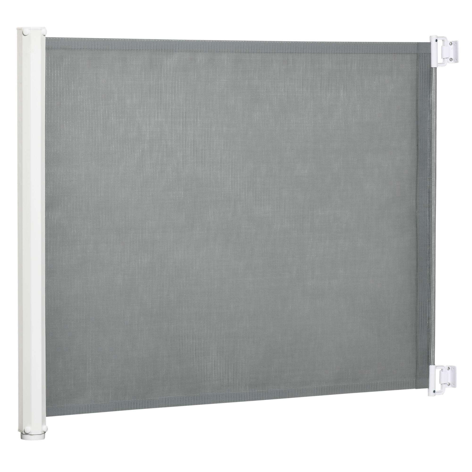 PAWHUT Barreira de Segurança PawHut 115x5.5x82.5 cm Cinzento
