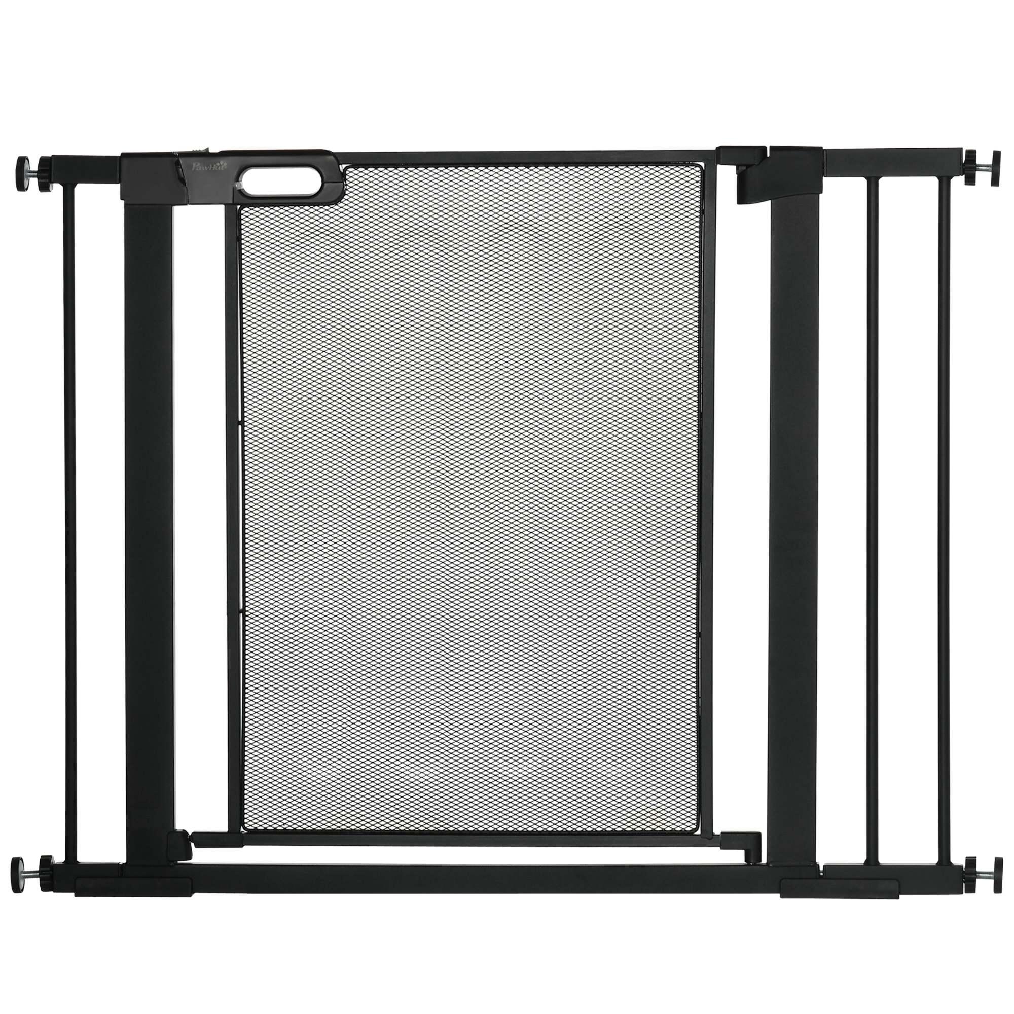 PAWHUT Barreira de segurança 103x2x76 cm preto PawHut
