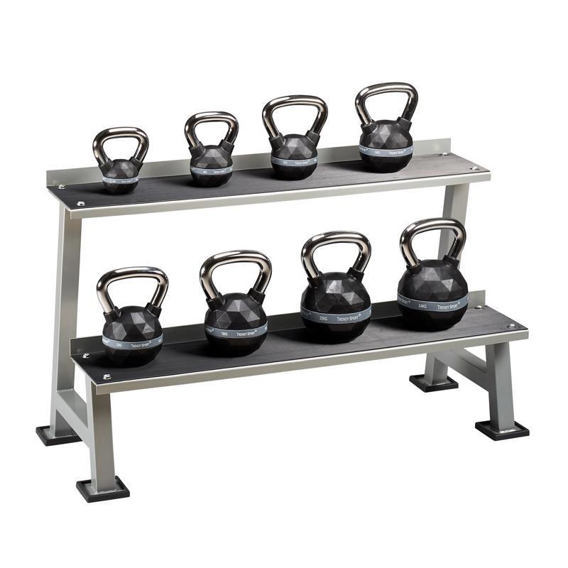 Kettlebell Trendy Premium nero-cromo 4 kg 2/2