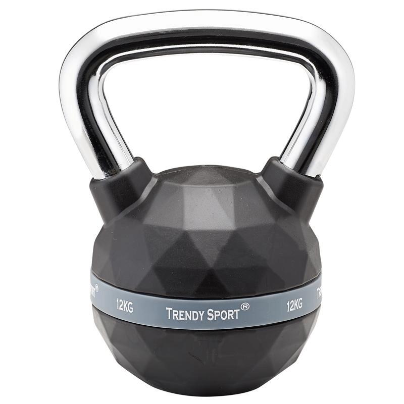 Kettlebell Trendy Premium fekete-króm