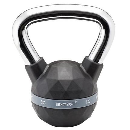 Kettlebell Trendy Premium schwarz-chrom 4 kg