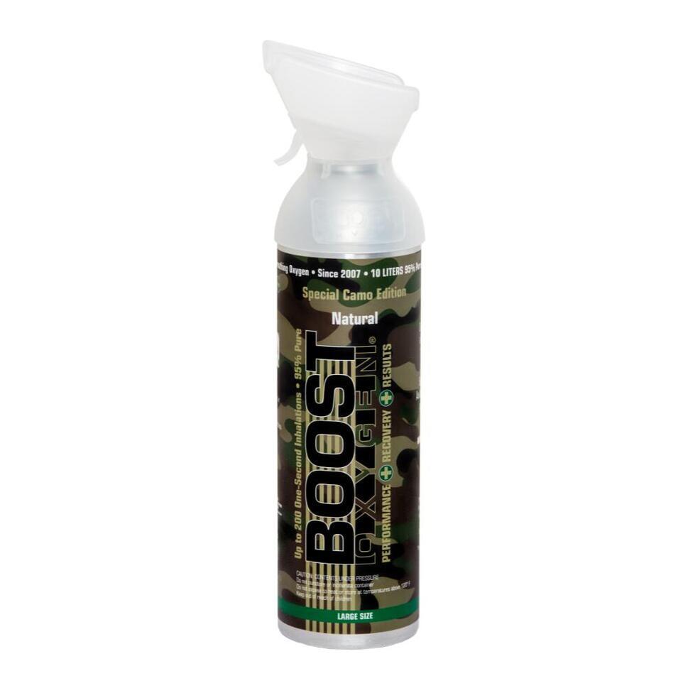 BOOST OXYGEN Boost Oxygen Pure zuurstof in een blikje – 9 liter natuurlijke camouflage