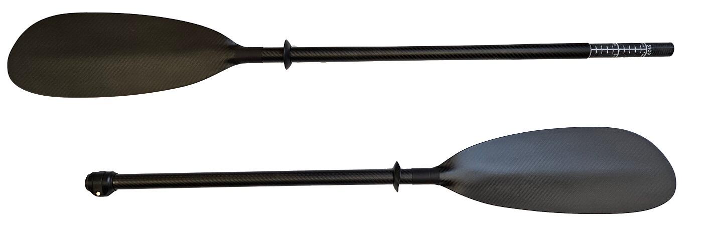 Wiosło kajakowe składane 2-częściowe Scorpio kayak Full carbon regulowane