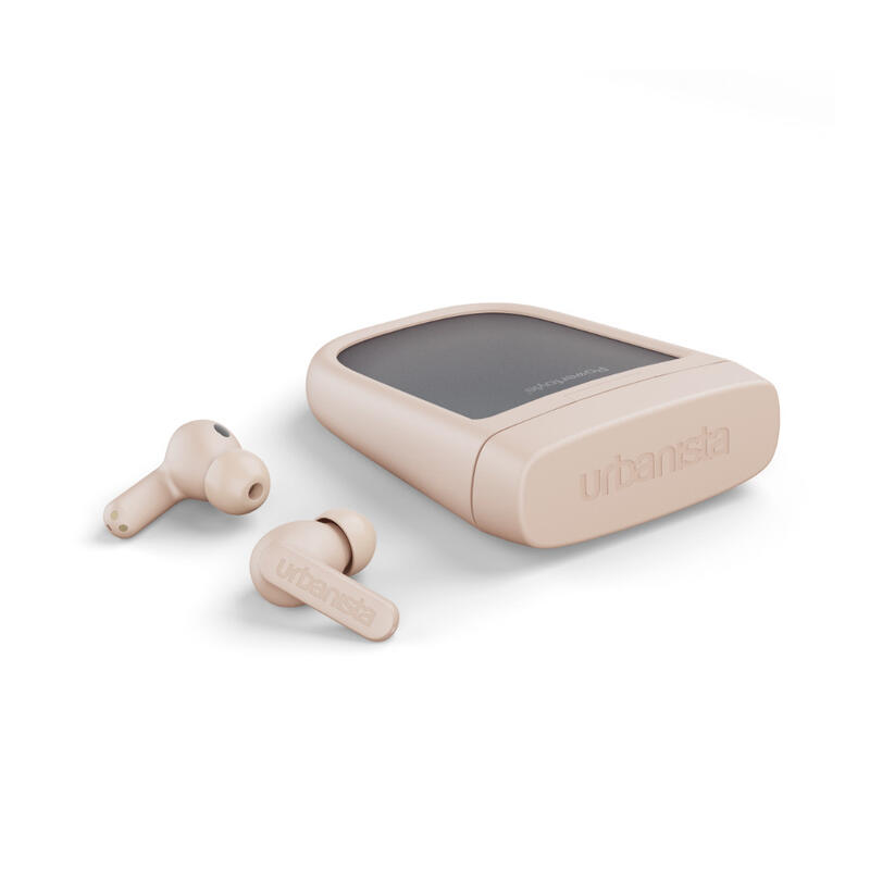 Urbanista Phoenix auriculares true wireless con carga solar Desert Rose