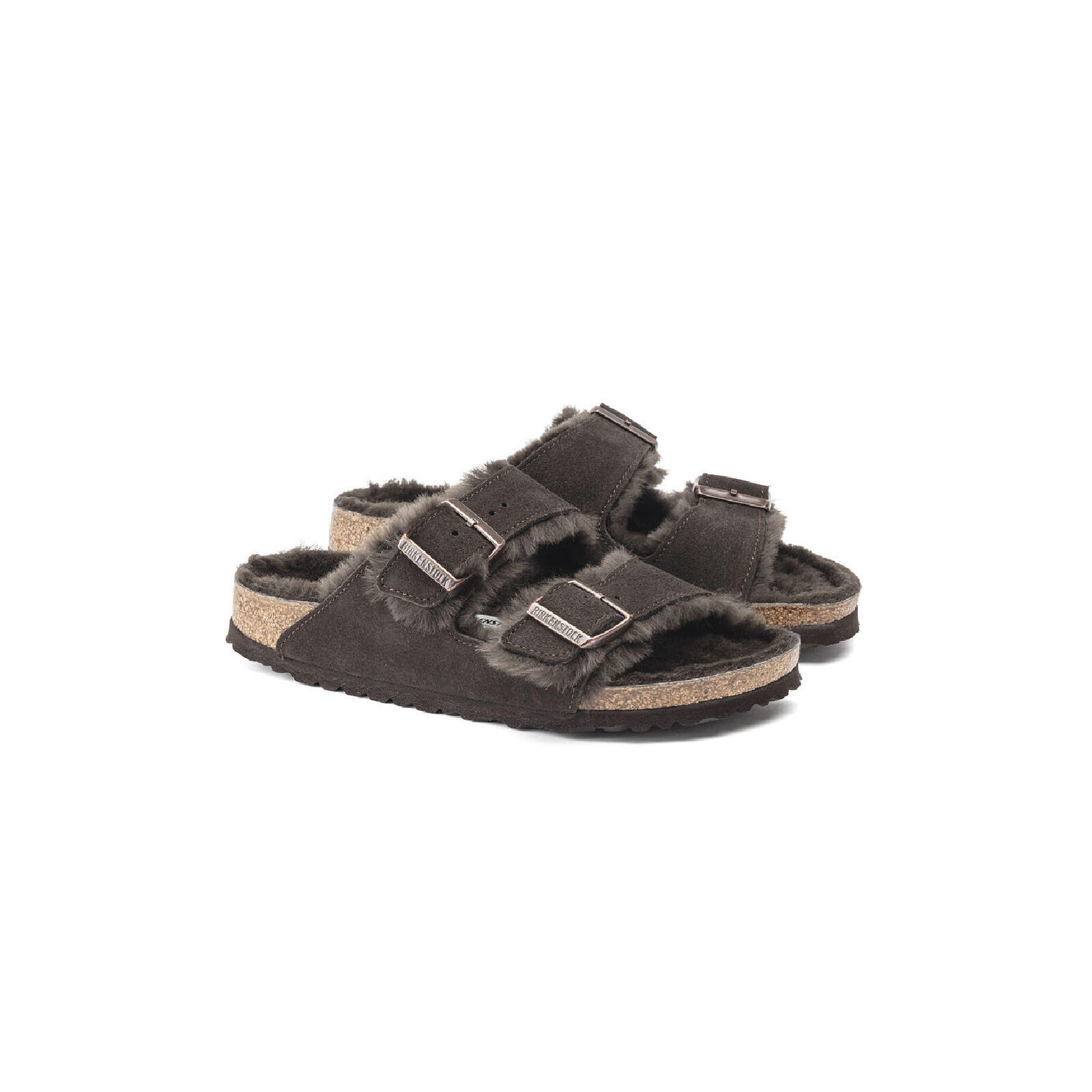 Birkenstock - Piel de borrego marrón Arizona 1020528 2/5