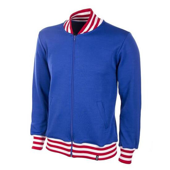 Herren - Retro Fußballjacke - England 1966 - Blau