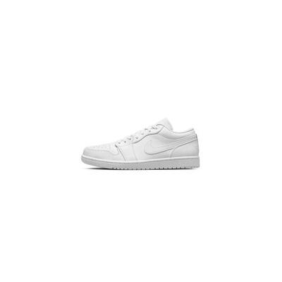 Sneaker Uomo Air jordan 1 low bianco 553558-136