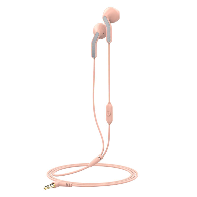 muvit auriculares estéreo MEU 3.5mm rosa