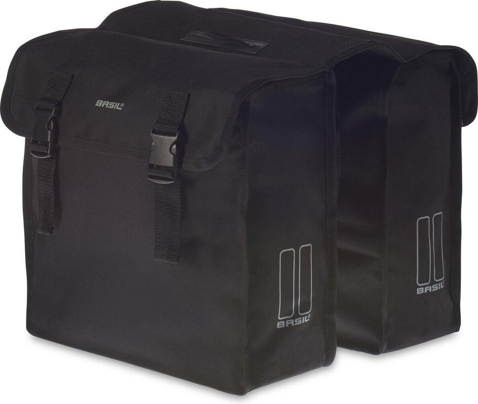 Podwójna Torba Rowerowa Mara Xl 35 Litrów 35 X 15 X 32 Cm - Czarna