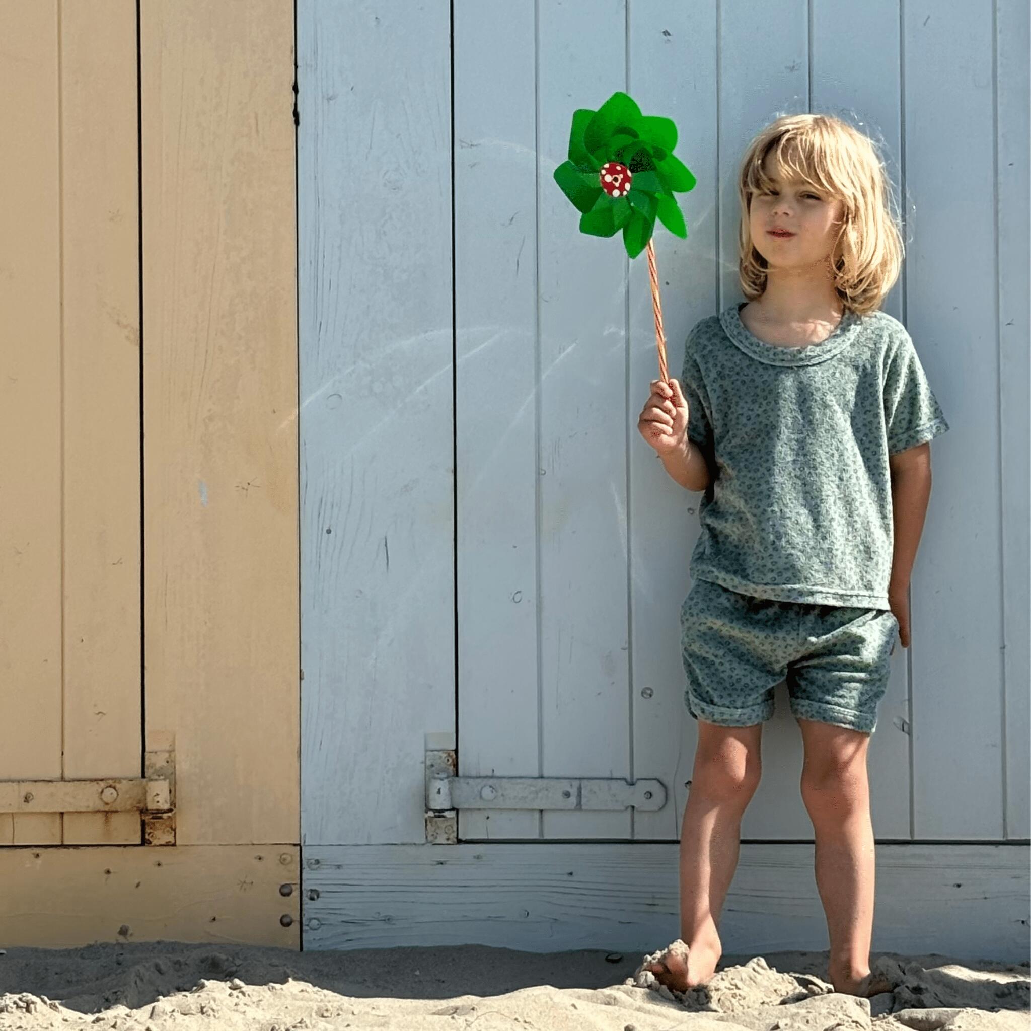 Swim Essentials | Verde Panterato Completo Estivo Bambino - Spugna 4/6