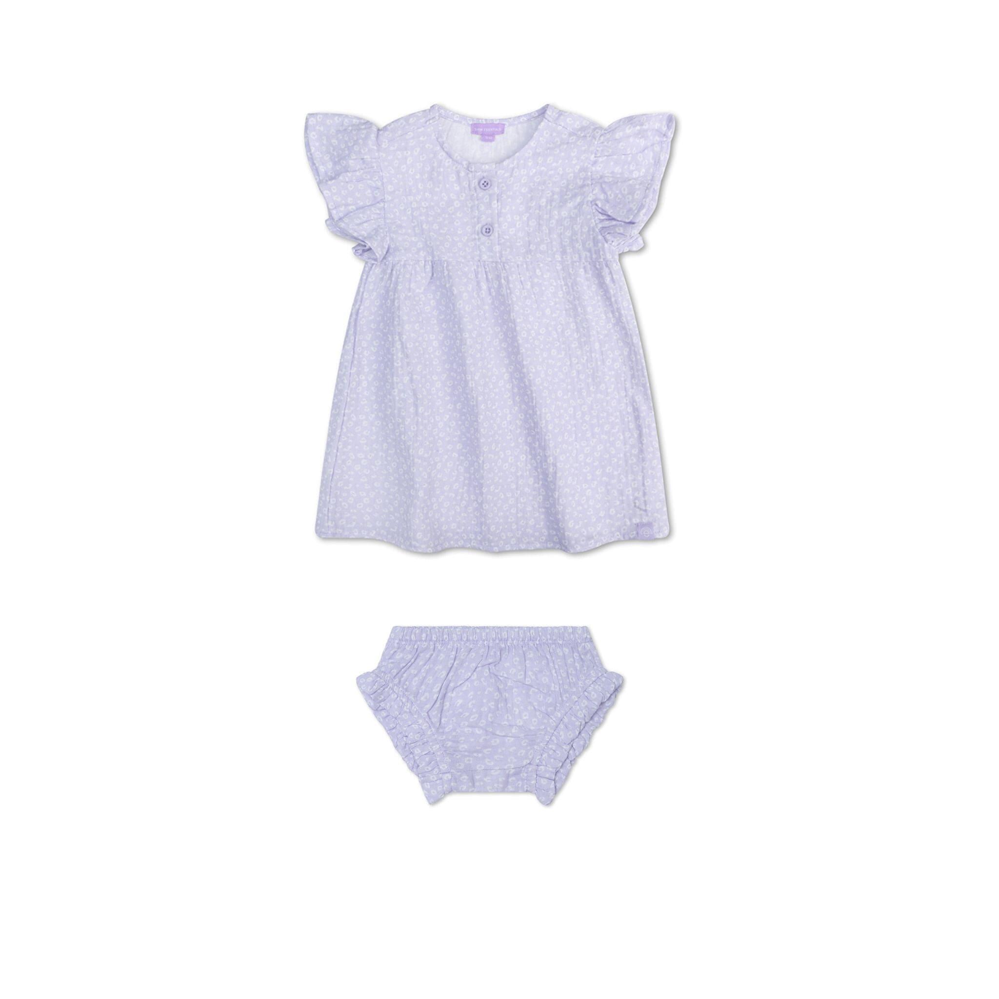 SWIM ESSENTIALS Swim Essentials | Set Panterato Estivo Lilla Bambina - Cotone Organico