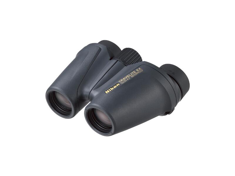 BINOCLU NIKON TRAVELITE EX 12X25, IMPERMEABIL SI ANTI-CEATA, NEGRU