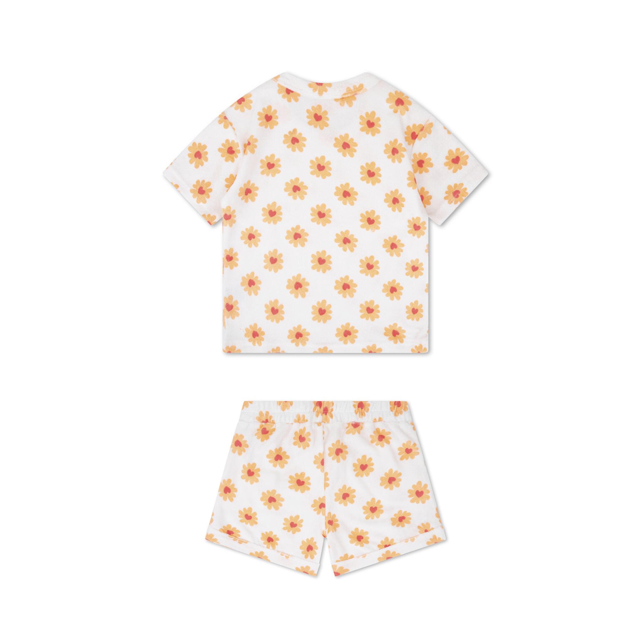 Ropa de playa Niñas 1-2 Años - Terry - Multicolor - Estampado floral - 86/92 3/4