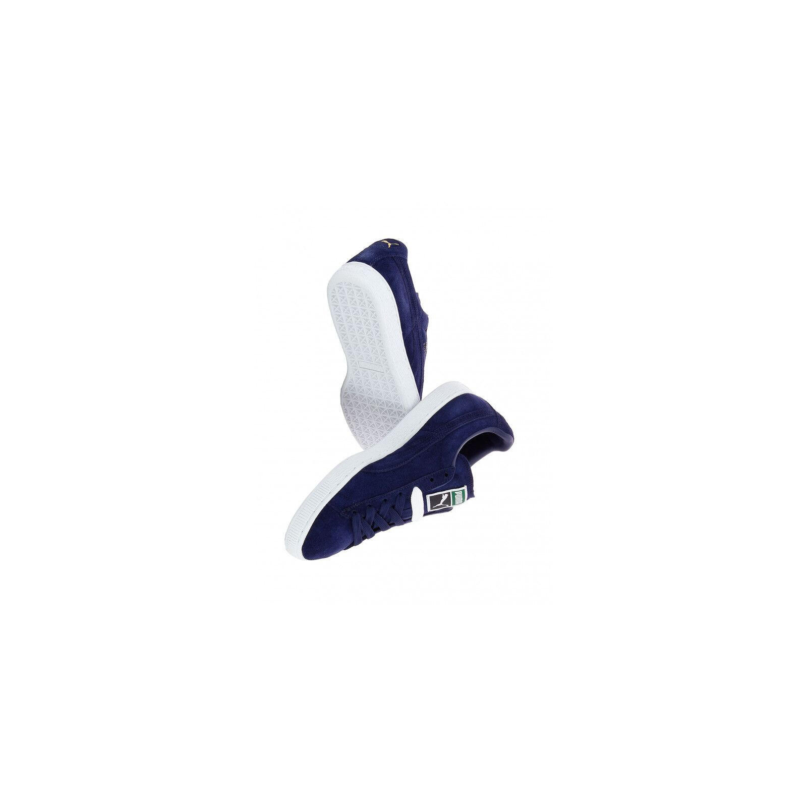 Puma Suede Classic + Mens Navy Trainers 4/4