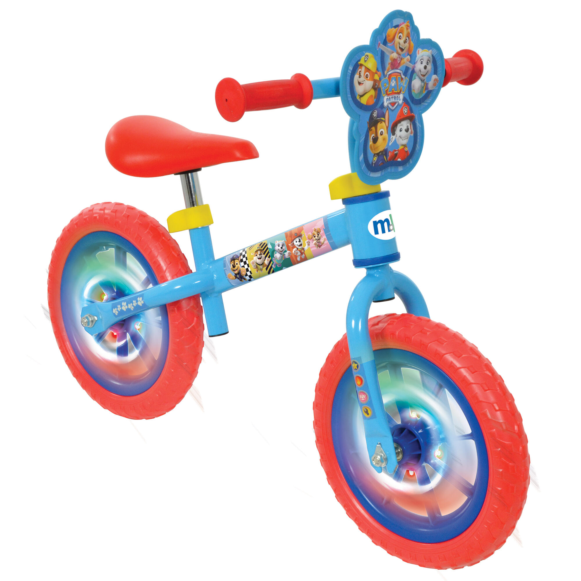 PAW PATROL MoVe Paw Patrol 12" Balance Bike with Light Up Wheels