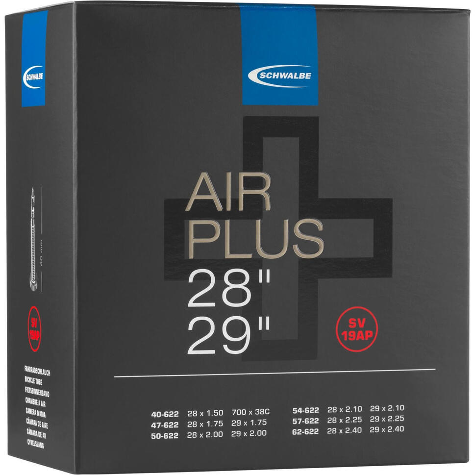 Dętka Sv19Ap Air Plus 28/29" / 40/62-622 - Zawór 40Mm