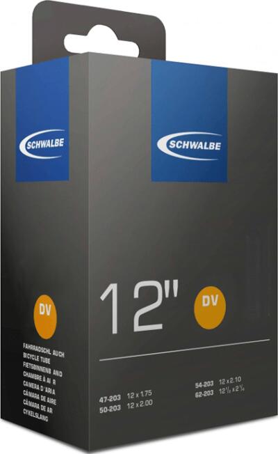 Chambre à air DV1 12" 47/62-203 - valve 32mm 2/2