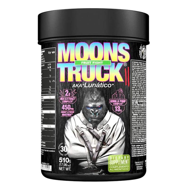 Zoomad Labs - MoonsTruck® II  510 g - Pre-entreno com estimulantes Exclusivo Online                   2 cores disponíveis
 39,89€  Preço por quantidade 78,22€kg FITNESSZONE Zoomad Labs - MoonsTruck® II  510 g - Pre-entreno com estimulantesVendido e expedido por: FitnessZone    