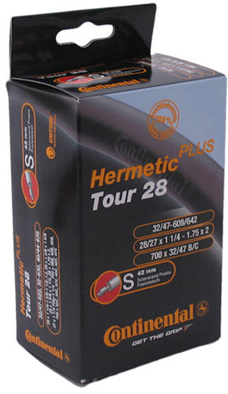 Dętka Hermetic Plus 28" / 28/37-603/642 - Zawór Dv40