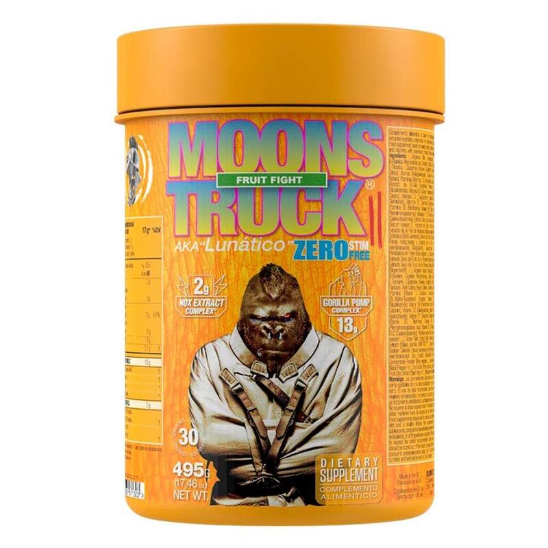 Zoomad Labs - MoonsTruck® II  Zero 540g - Pre-entreno sem estimulantes Exclusivo Online      39,89€  Preço por quantidade 73,88€kg FITNESSZONE Zoomad Labs - MoonsTruck® II  Zero 540g - Pre-entreno sem estimulantesVendido e expedido por: FitnessZone    