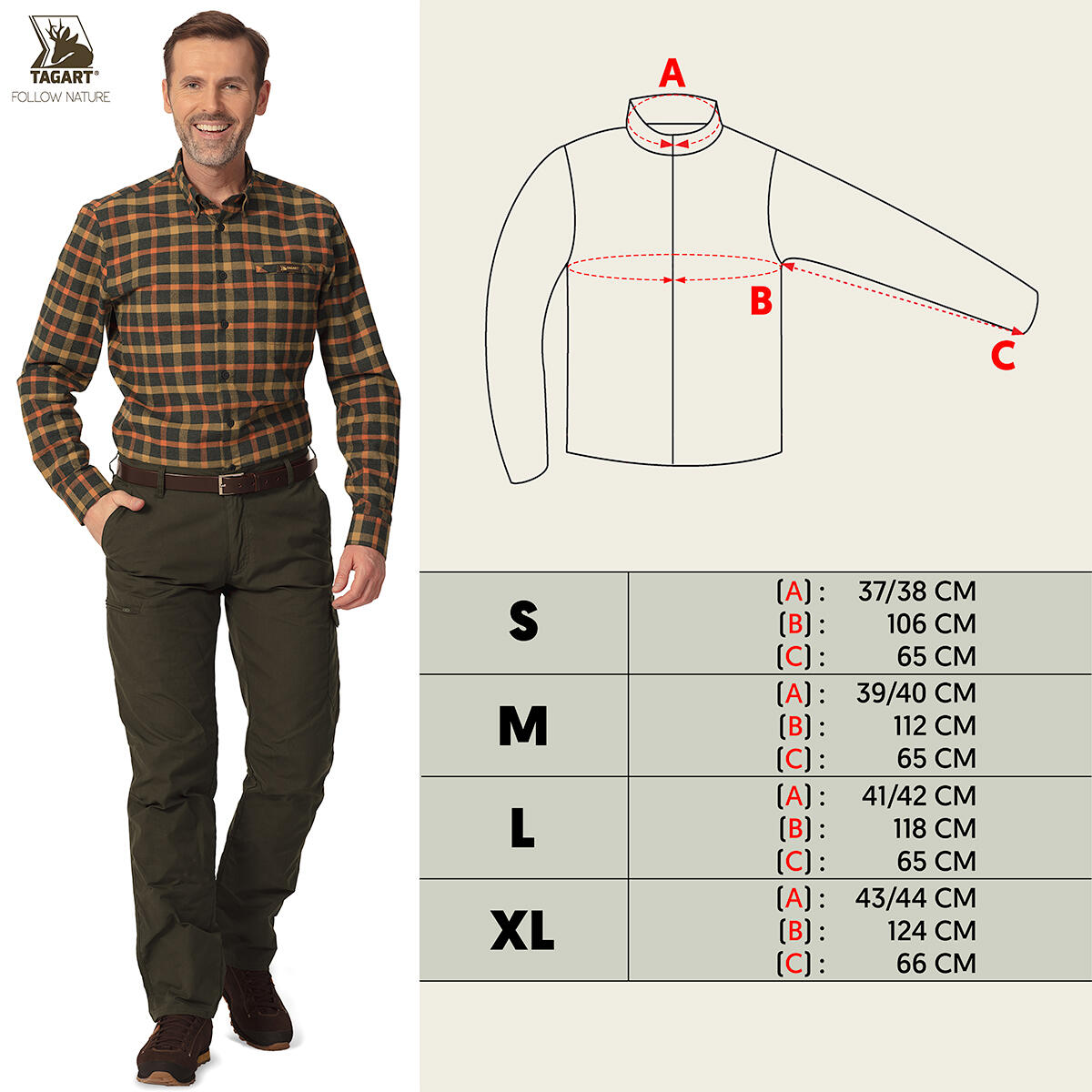 Chemise de chasse Sandvik Slim 100 % coton de haute qualité pour homme 2/6