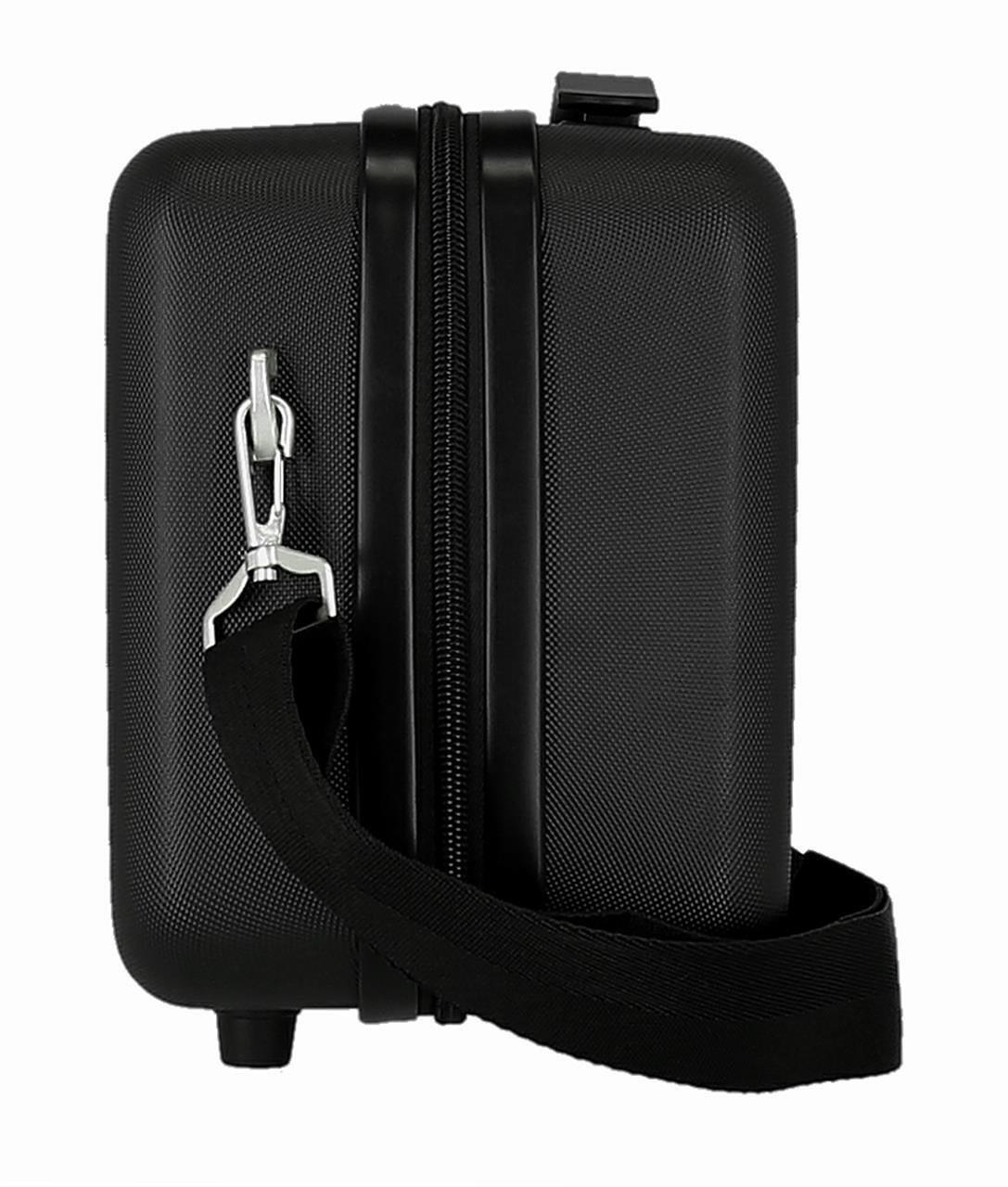 Neceser de viaje ABS Unisex Reebok Roxbury 9L Negro 4/5
