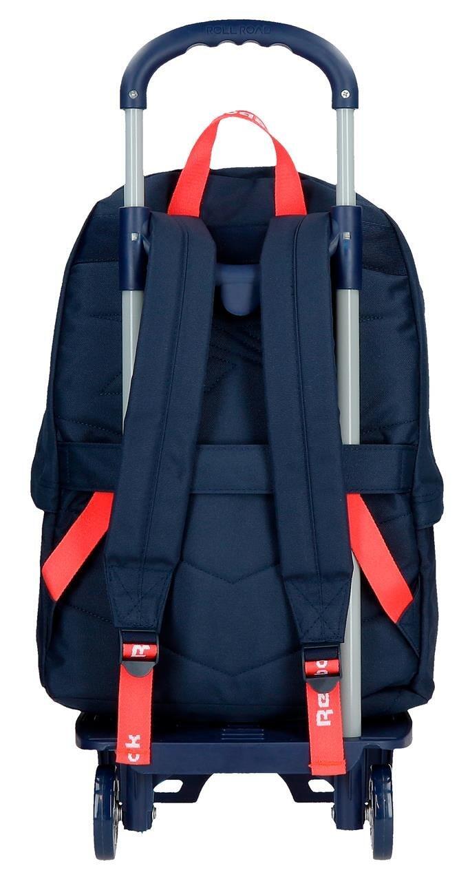 Sac à dos scolaire avec chariot Fille Reebok Lucia 44cm Bleu marine 2/5