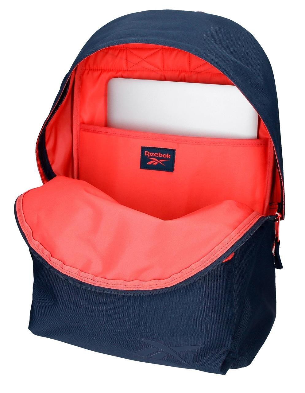Sac à dos scolaire avec chariot Fille Reebok Lucia 44cm Bleu marine 3/5