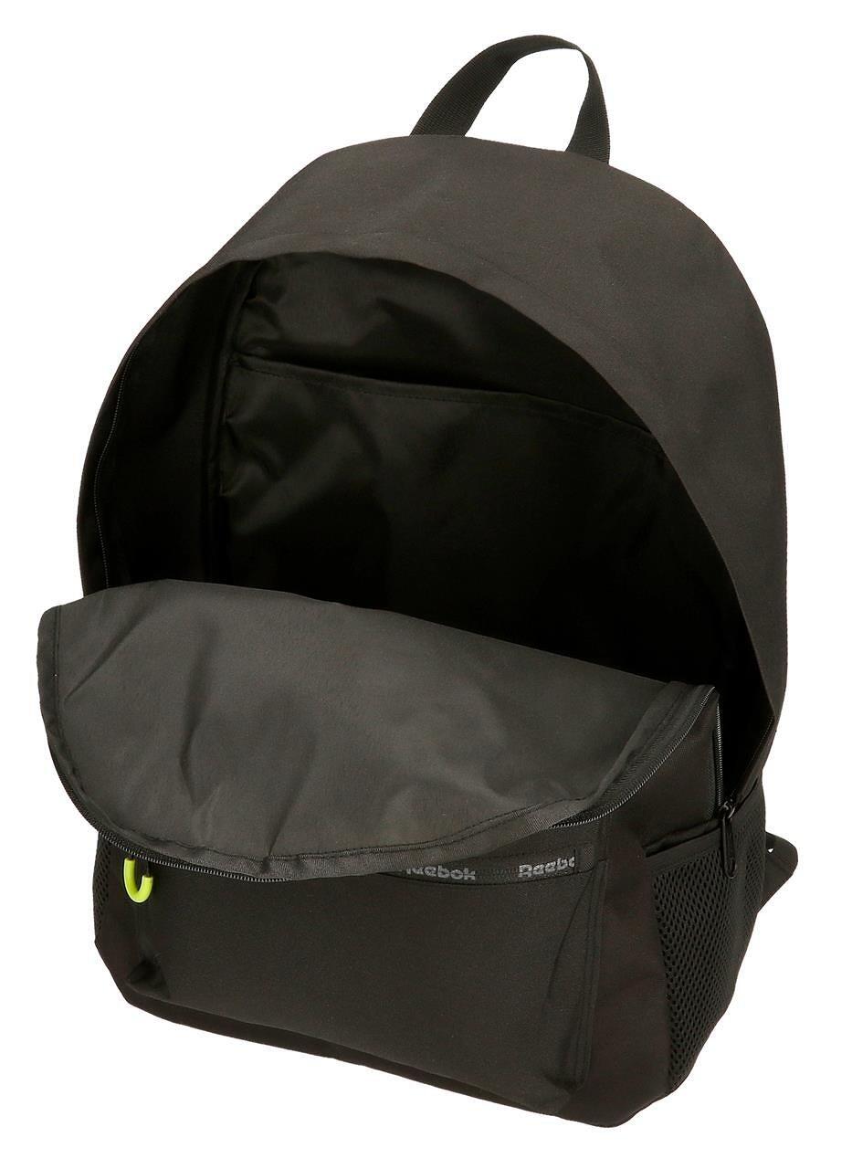 Mochila Unisex Reebok Berlin 45cm Negro 3/6