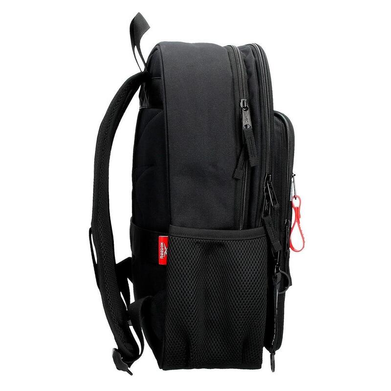 Mochila escolar  Reebok Andover 40cm Negro