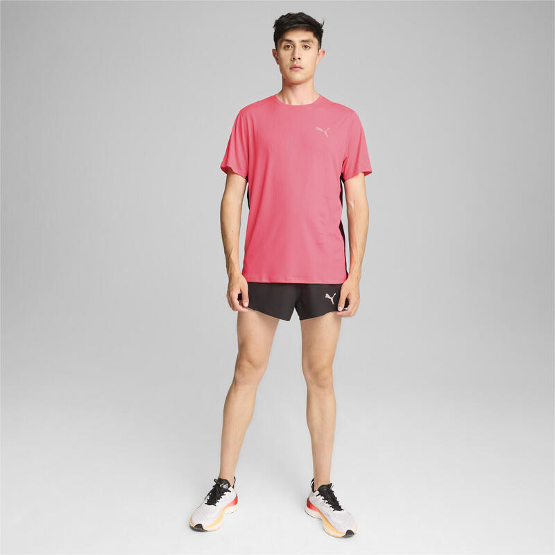 T-SHIRT VELOCITY RUN FAVORITE DA UOMO PUMA Sunset Glow Pink