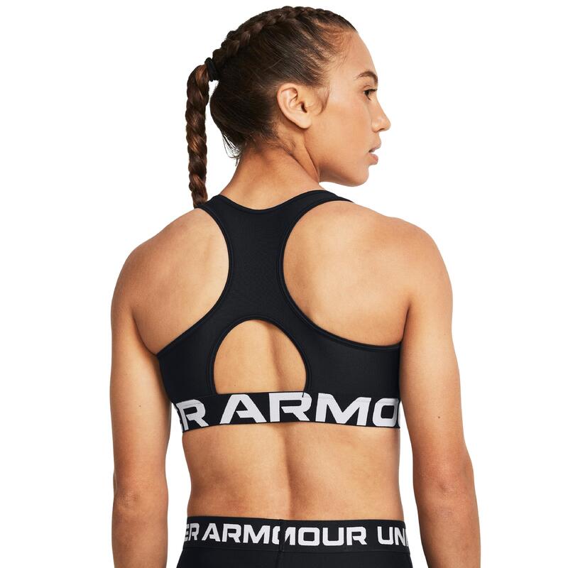 Brassière femme Under Armour HeatGear Mid Branded