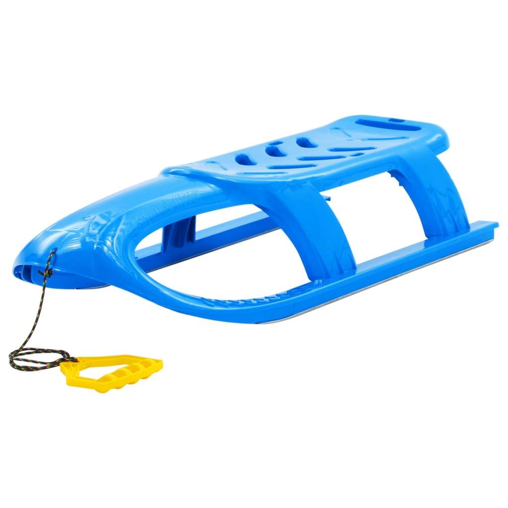 Vidaxl - Vidaxl Kinderslee 102.5x40x23 Cm Bleu Polypropène - Luge - Bleu - No Size - Decathlon