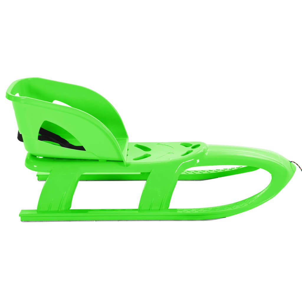 VidaXL slee met zitje 102,5x40x23 cm PP groen 3/5