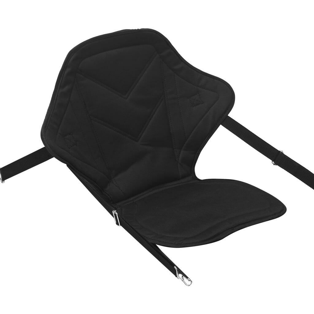 VidaXL Siège pour SUP et kayak, pliable, polyester-néoprène, noir 1/3