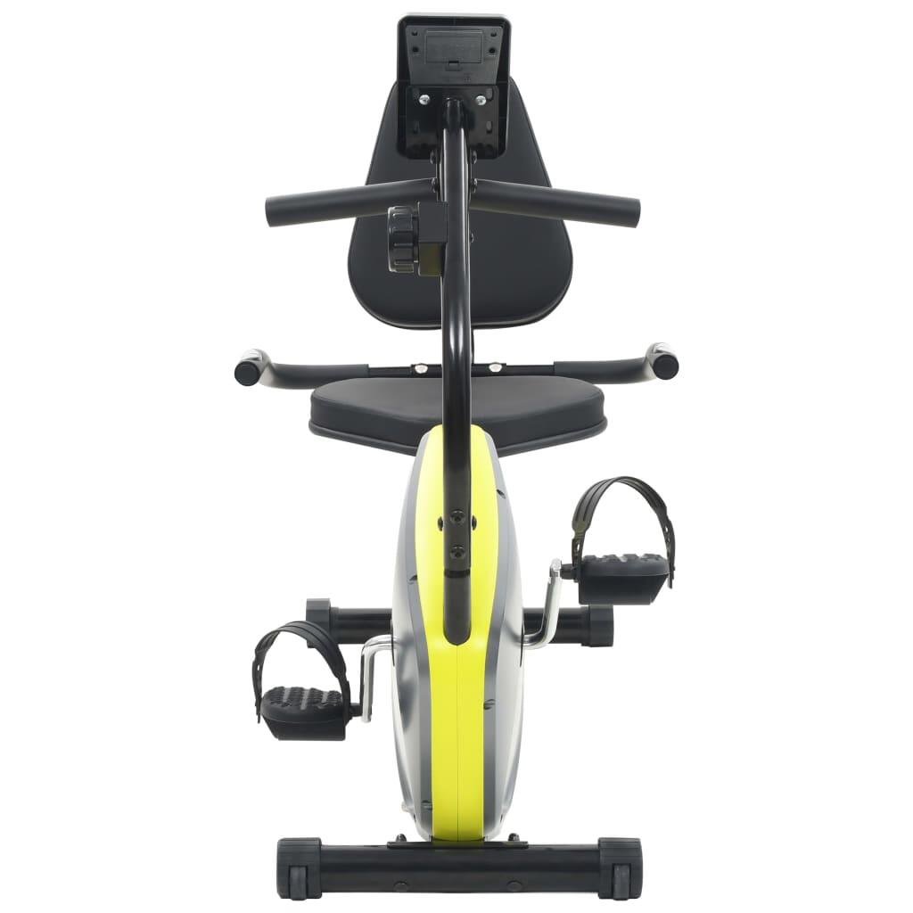 VidaXL Vélo d'appartement magnétique avec cardiofréquencemètre 4/5