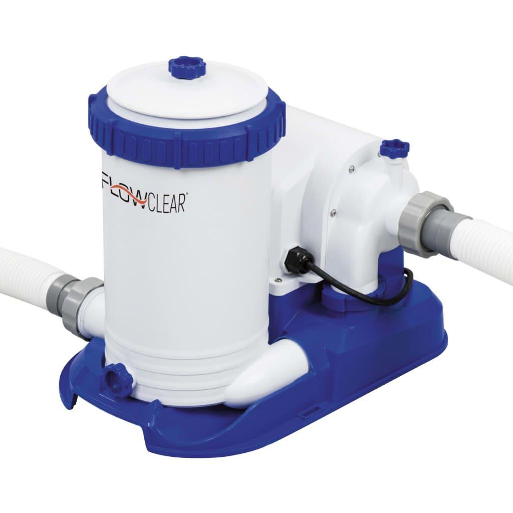 Bestway Pompe de filtration de piscine Flowclear 9463 L/h 3/7