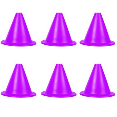 Pion flexibel - set van 6 - klein - groen - flexibele pion