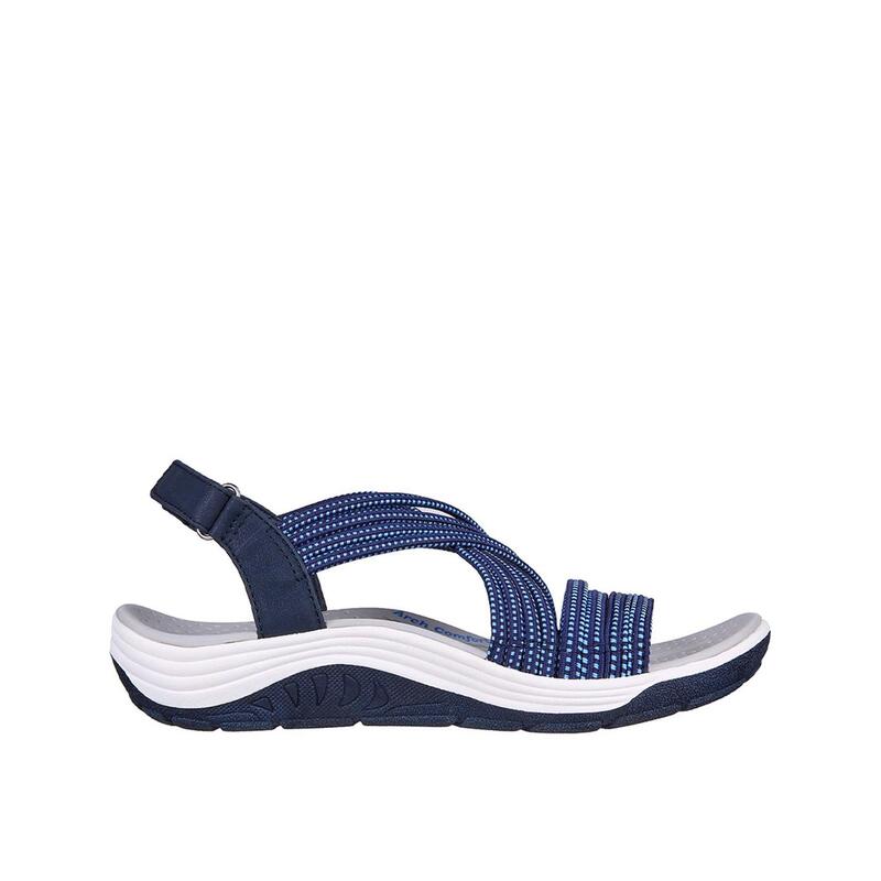 Sandalias Deportivas Mujer Skechers 163122_NVBL Azul marino con Cierre Adherente