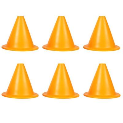 Pion flexibel - set van 6 - klein - groen - flexibele pion