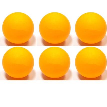 Balle de tennis de table XL - Lot de 6 - Blanc