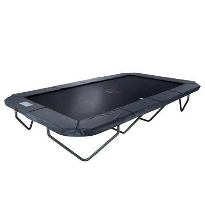 Avyna Trampolin rechteckig 520x305 cm mit Abdeckung. grau