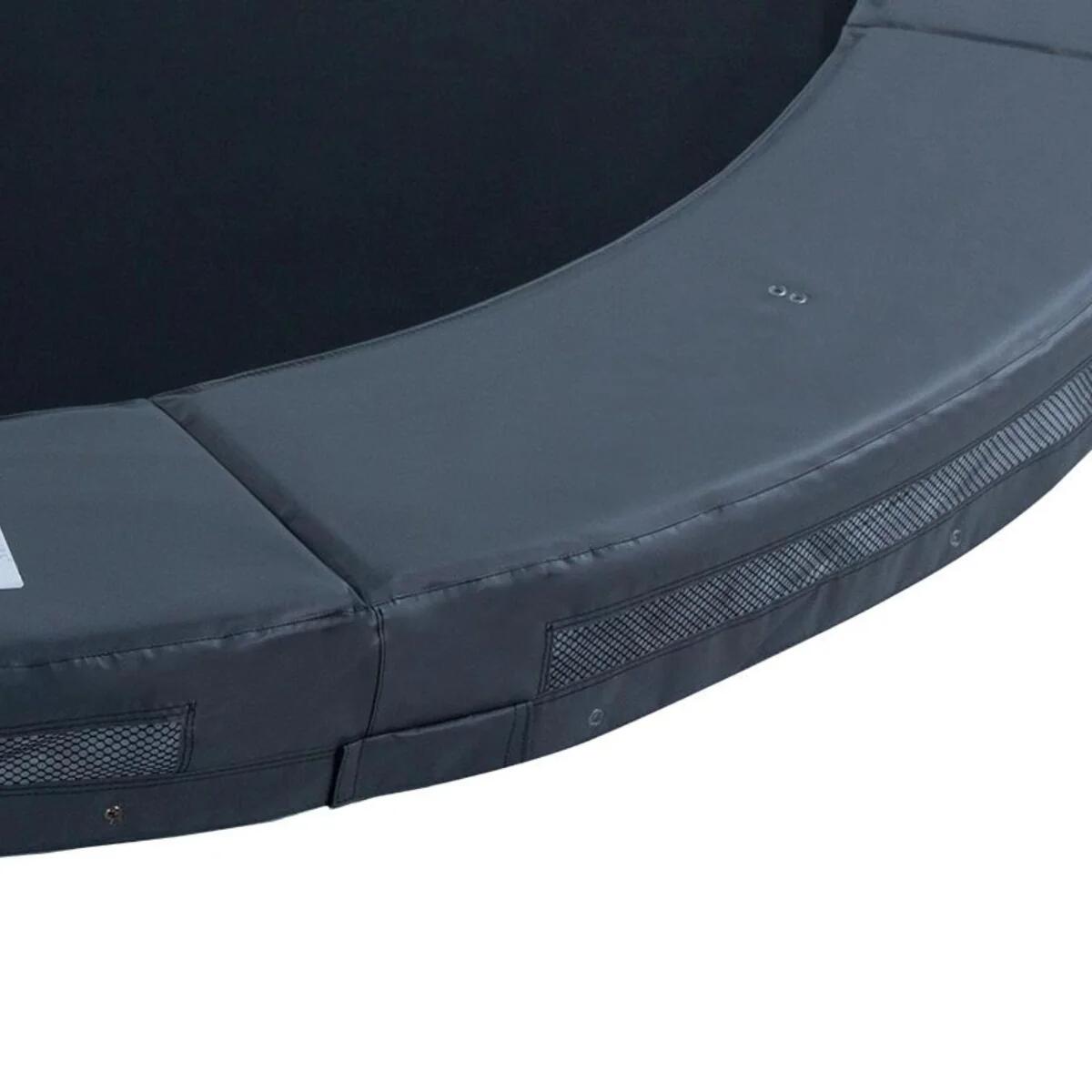 Avyna trampoline rond (Ø430 cm) - gris - avec housse gratuite 4/7