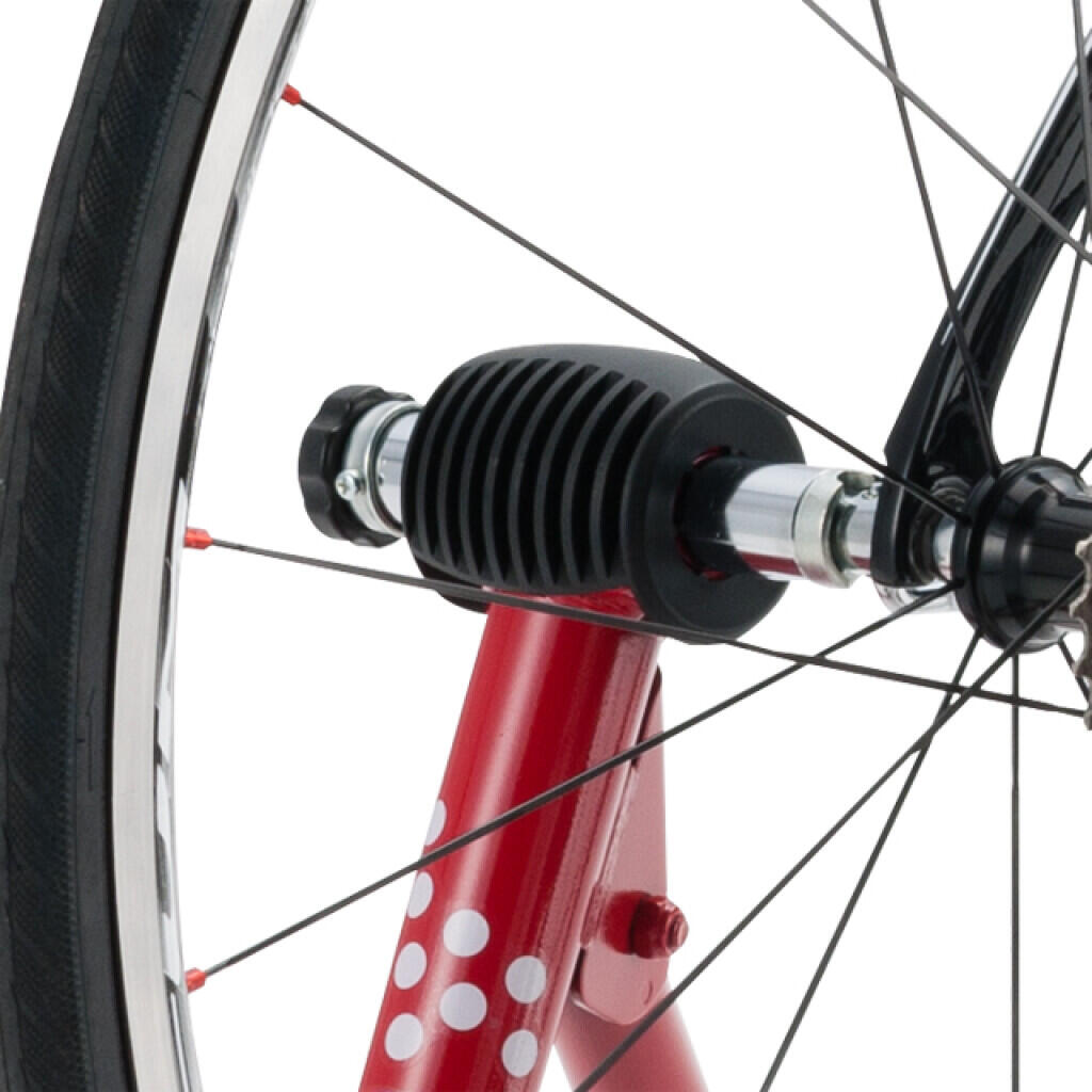 Minoura LR341 LiveRide bike trainer con interruttore QR sul manubrio 4/7