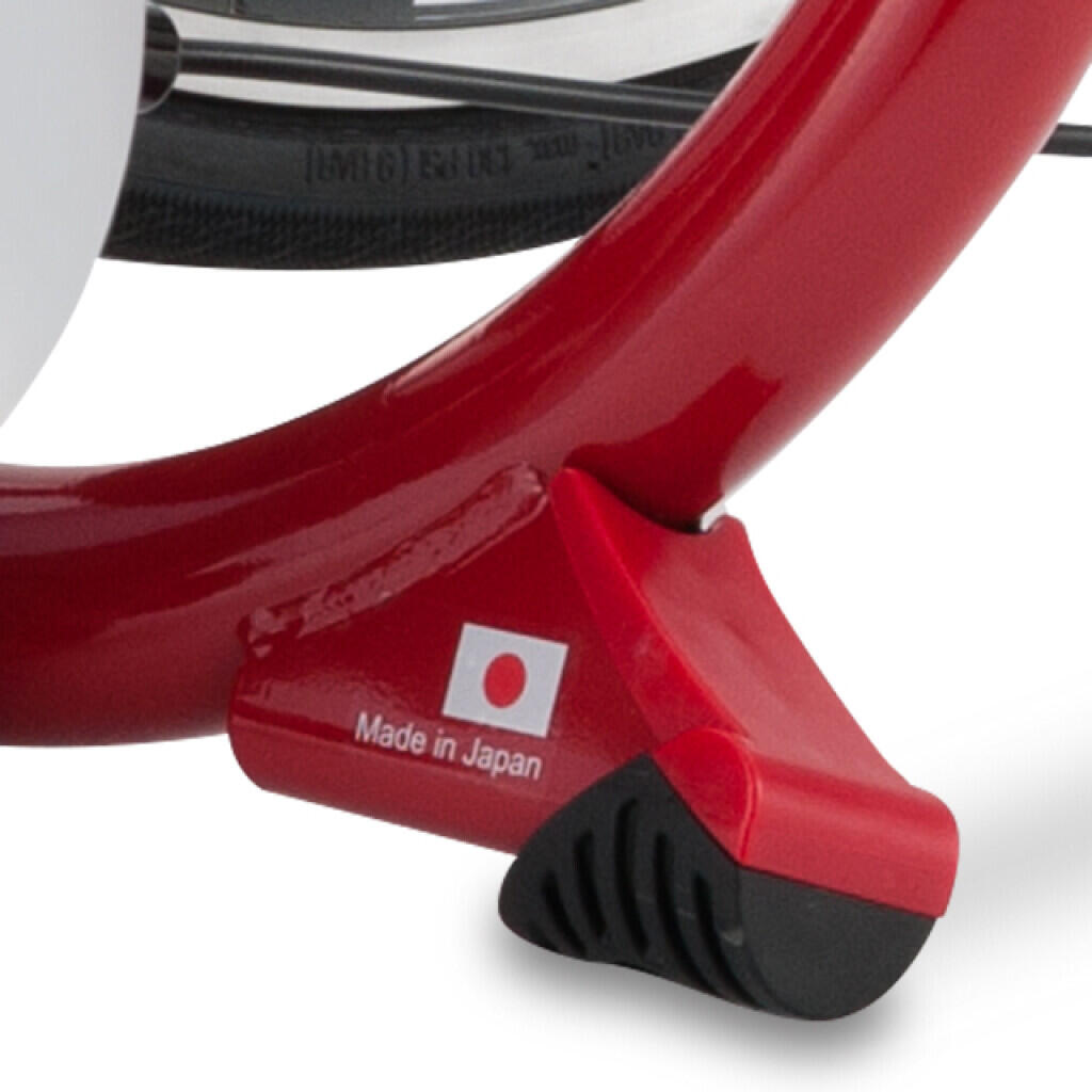 Minoura LR341 LiveRide bike trainer con interruttore QR sul manubrio 7/7