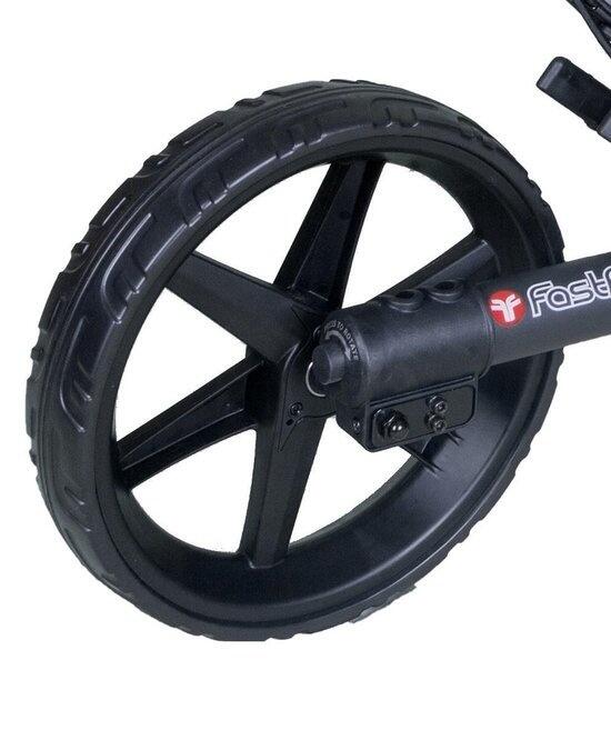 FastFold Mission 5.0 Golftrolley - Mat Charcoal - Zwart 5/5