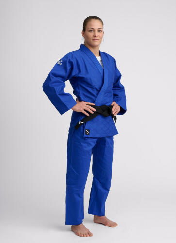Kimono Judo Ippon Gear Basic 2 Albastru - Imagine 1