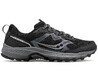 Saucony Men Excursion Tr16 Running Shoes Black/Charcoal UK6