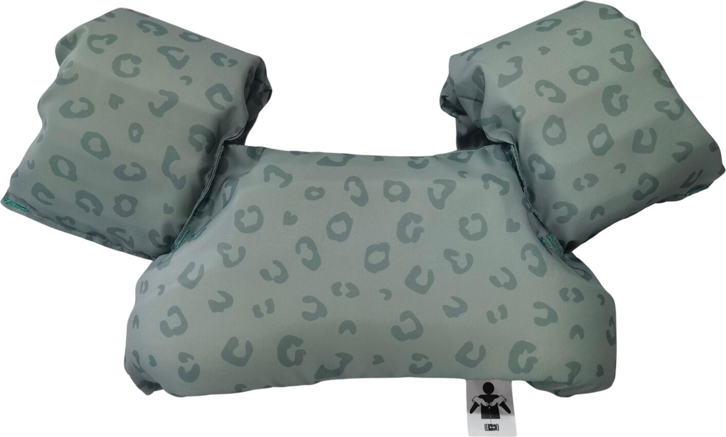 SWIM ESSENTIALS Puddle Jumper  Green Leopard