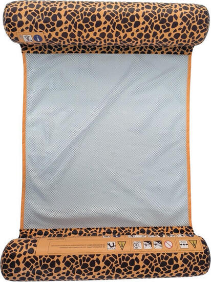 Swim Essentials Wasserhängematte Leopard Rose Gold 116 x 78 x 15 cm